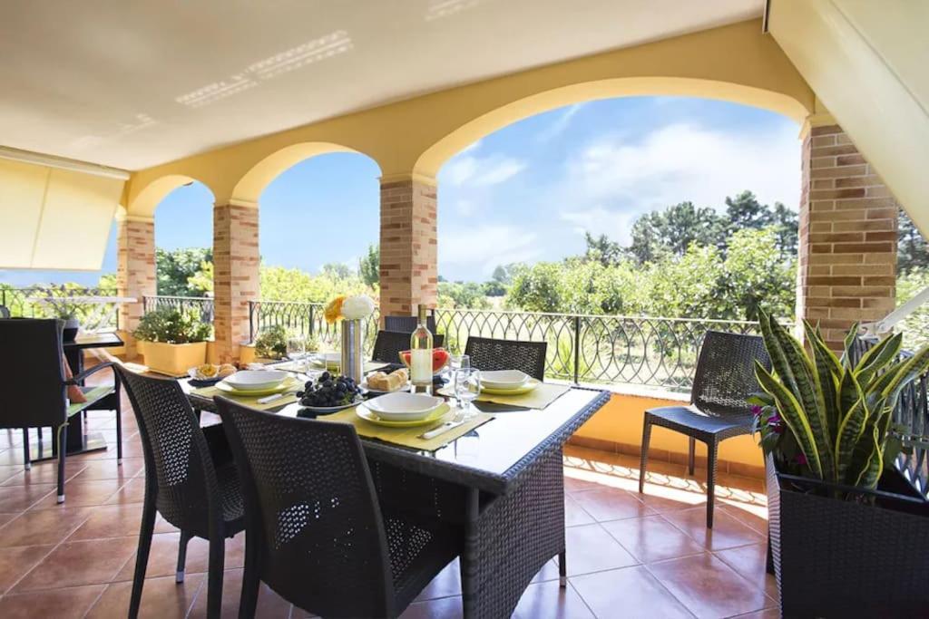 Alghero Villa Mistral Per 7 Persone Terrazza Bbq Ac Wifi Luaran gambar