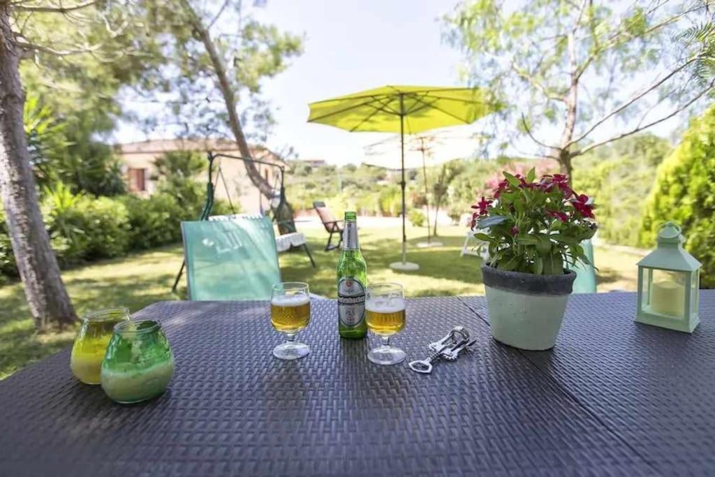 Alghero Villa Mistral Per 7 Persone Terrazza Bbq Ac Wifi Luaran gambar